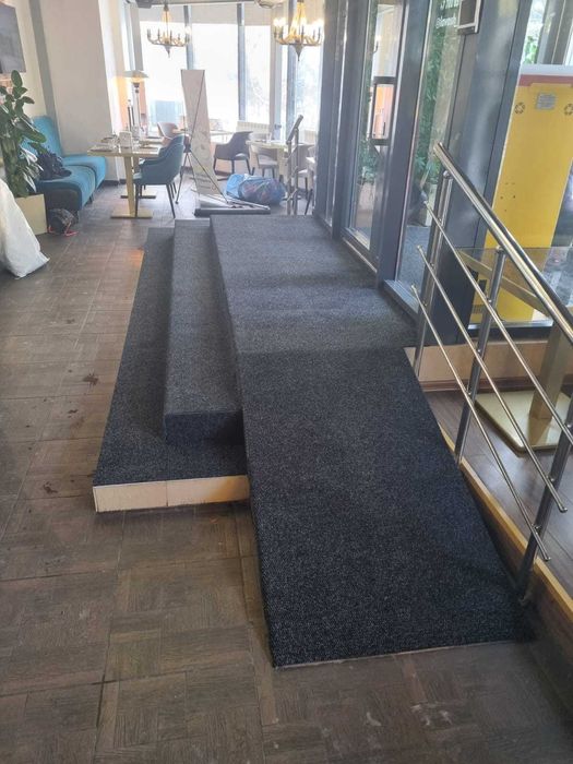 Ворсовые покрытия. ковролин. ковролан.ковер. от 4200тг м2.