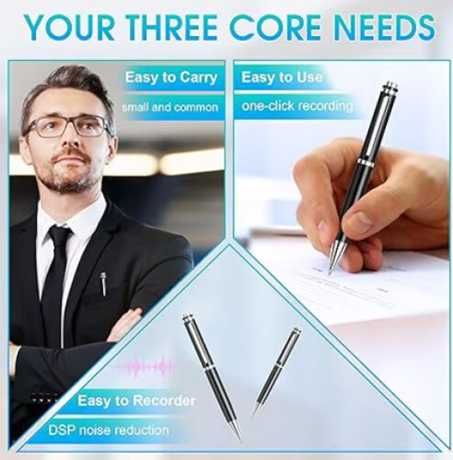 Подслушвател в химикал аудио записващо устройство скрит запис 30 часа