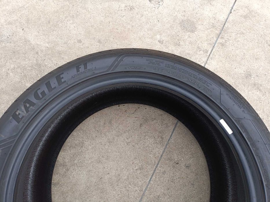 Doua anvelope de vara 265 45 21 goodyear asymmetric 3 dot 2023