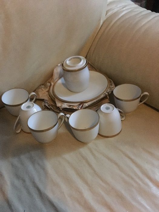 чаши,чинии Weimar,Satcuma, и дървен сервиз..