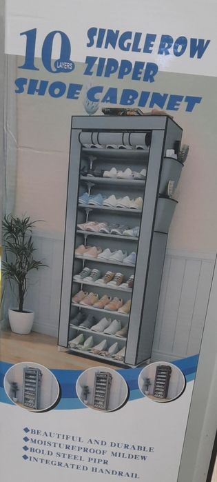 Poyabzal saqlash uchun shkaf 9 qavatli