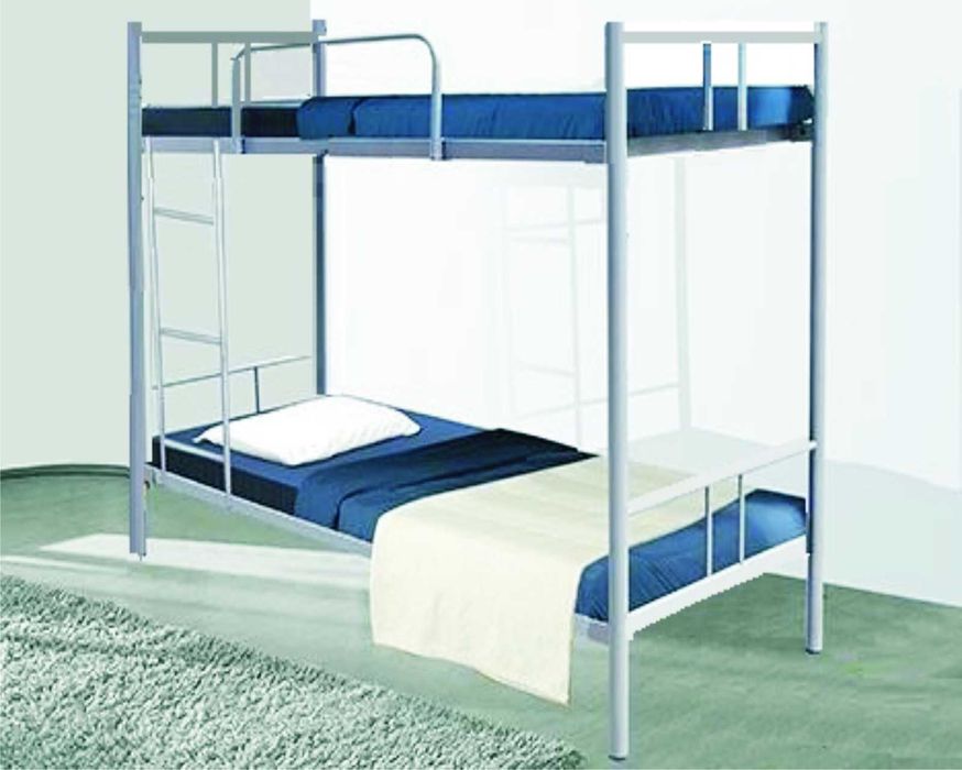 Pachet Pat Metalic Etajat Model BEL 21 LYA + 2 saltele 12 cm -in Stoc!