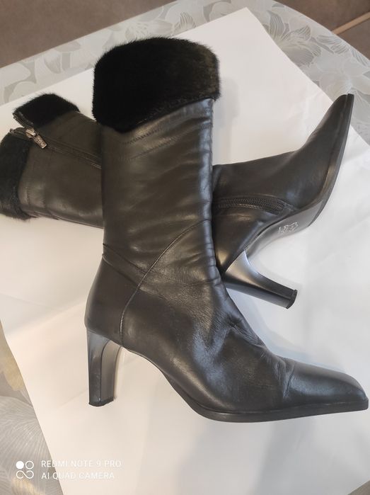 Зимние итальянские сапожки.