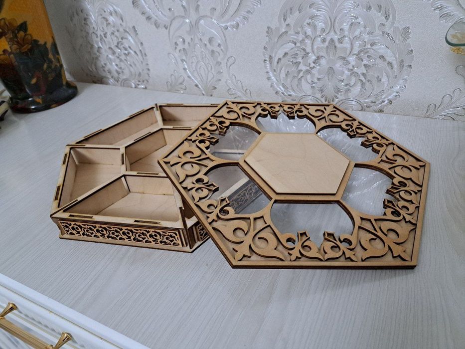 Pista bodom xurmo solgani skromniy idishlar