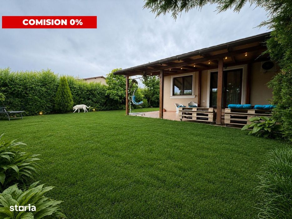 COMISON 0% Duplex mobilat si utilat, 3 camere, 370 mp teren - Mosnita