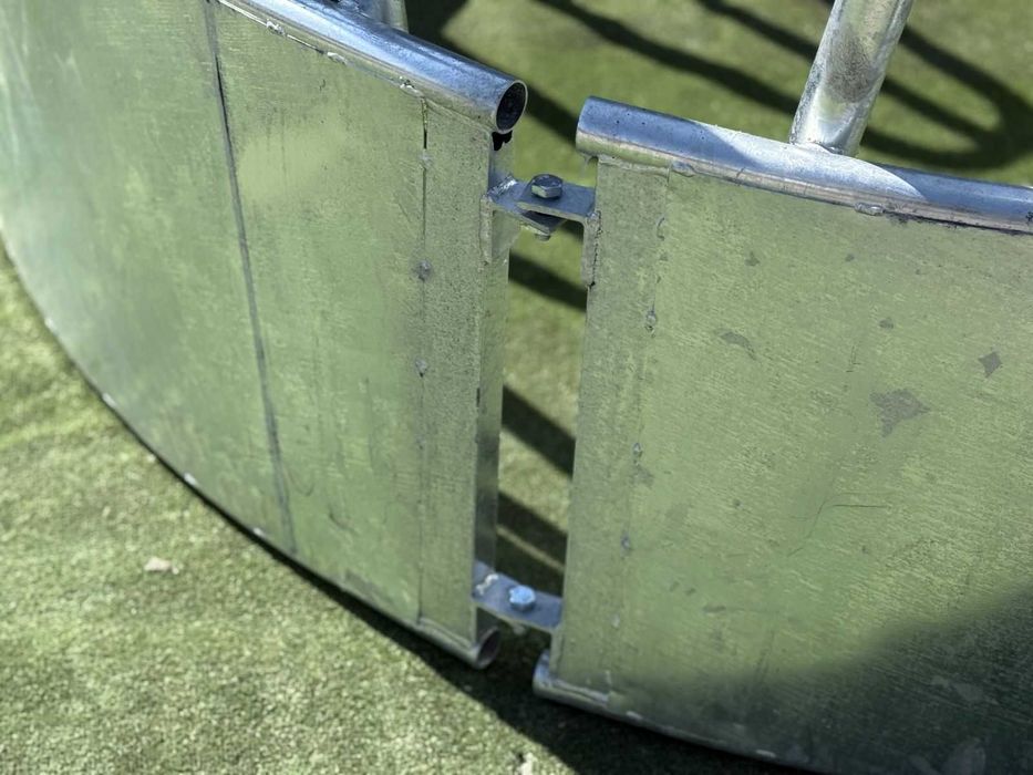 Iesle rotundă zincată pentru baloți, 12 locuri - Piese de schimb