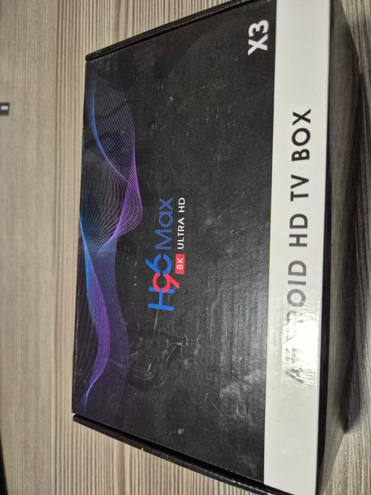 Android TV BOX H96 MAX X3 8K, ANDROID 9.0, 4GB RAM, 32GB