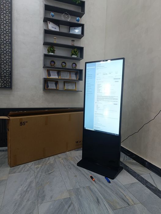 Информационное Горизонтальный Интерактивная Info Kiosk Вертикальные