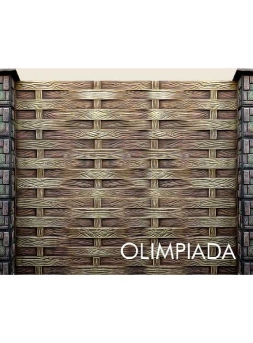 Gard beton prefabricat, bca, boltari model G024 - pavele-garduri.ro