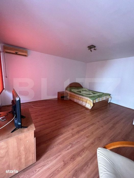 Garsoniera de 42 mp, centrala termica, Ac, zona Facultatatii de Medici