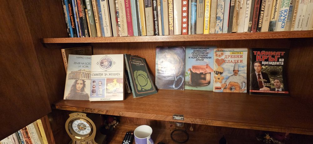 Книги: класика, романи, криминале, бит, хандбал и други