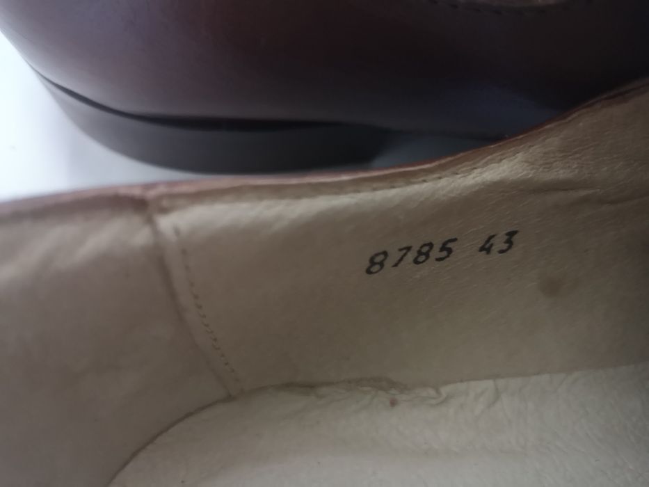 Rollmann, обувки естествена кожа, номер 43