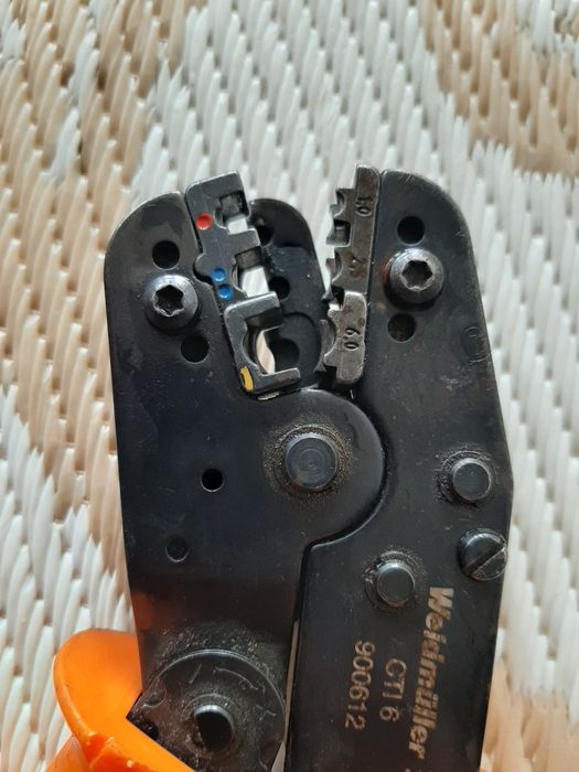Cleste sertizat cablu Weidmuller CTI 6