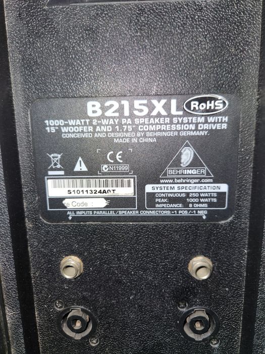 Behringer B215XL passiv