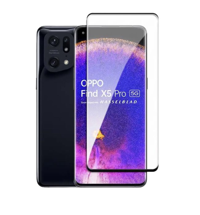 Folie sticla CURBATA 5D FULL GLUE Oppo Find X5 Pro / Oppo Find X8 Pro