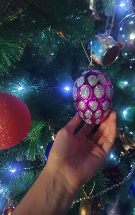 Ёлка 2,5метра все игрушки и герлянянды вместе всё то что на фото