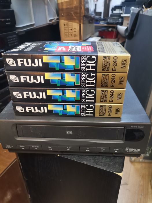 Pachet video plus 4 casete pt piese