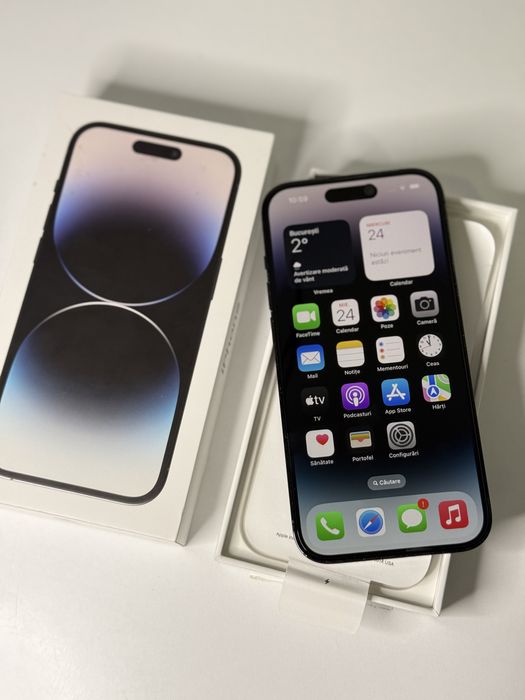 iPhone 14 Pro 512 GB 93% impecabil full box !