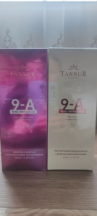 Шампунь и бальзам для волос