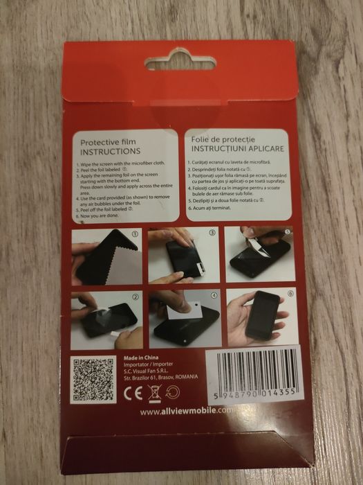 Folie protectie allview x4 soul infinity L, N, S, Z