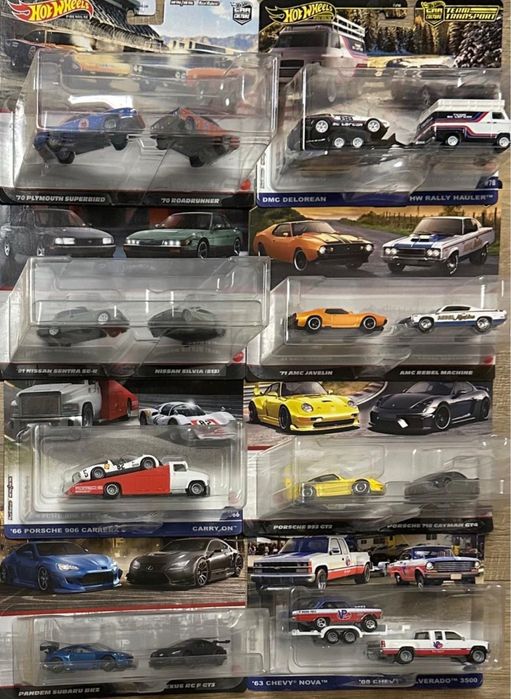 Машинки двойные наборы хот вилс hot wheels