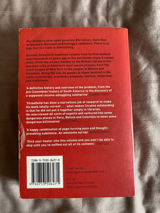 Cocaine: A Definitive History - Книга за кокаина