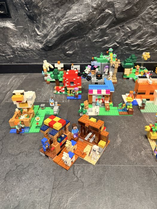 Mini Colectie Lego Minecraft