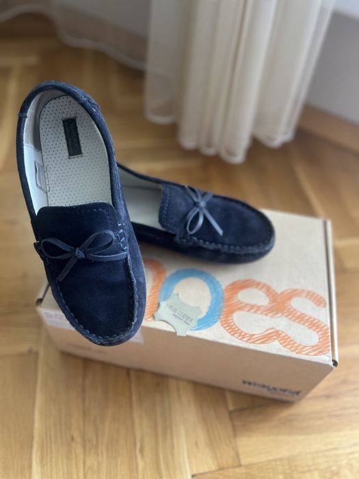 Детски тъмносини мокасини Mayoral - 34 номер