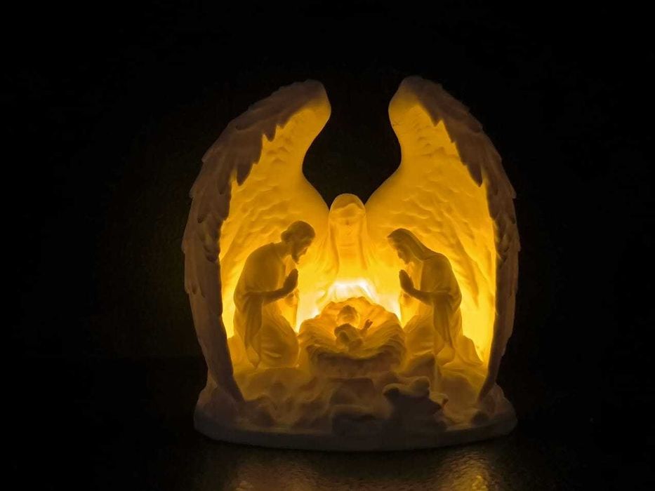 Lampă decorativă realizată prin printare 3D