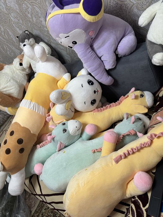 Мягкие игрушки любого размера