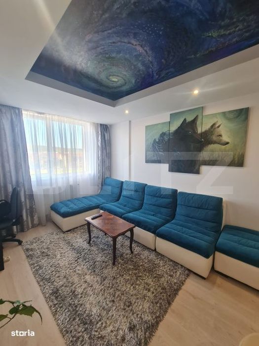 Apartament cu 3 camere, semidecomandat, mobilat si utilat, parcare, zo — fotografia 3