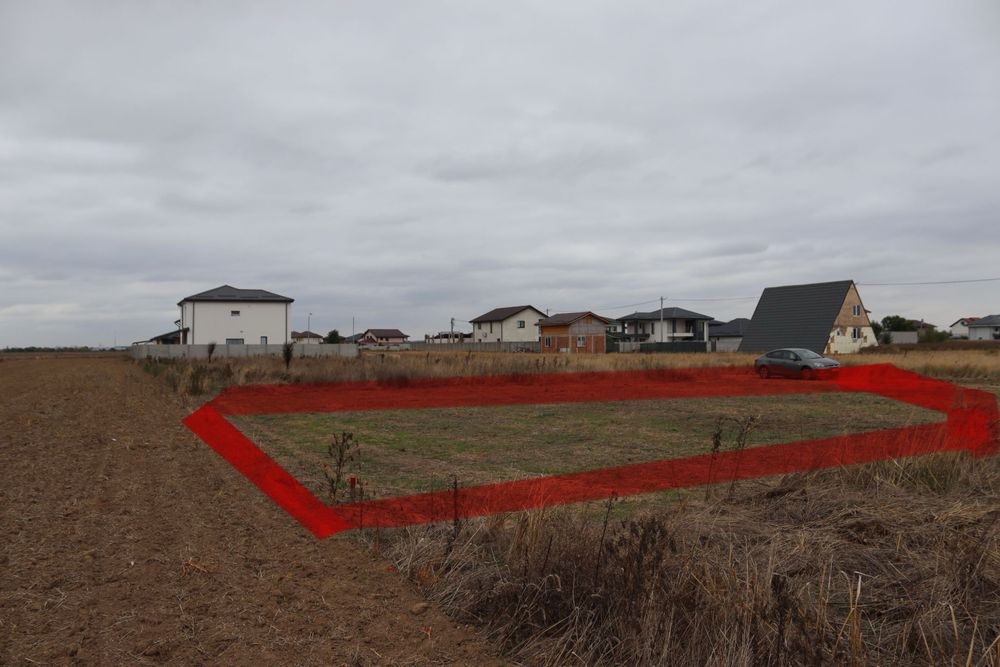 Teren intravilan 500 mp Dragomiresti Vale, str Lalelelor