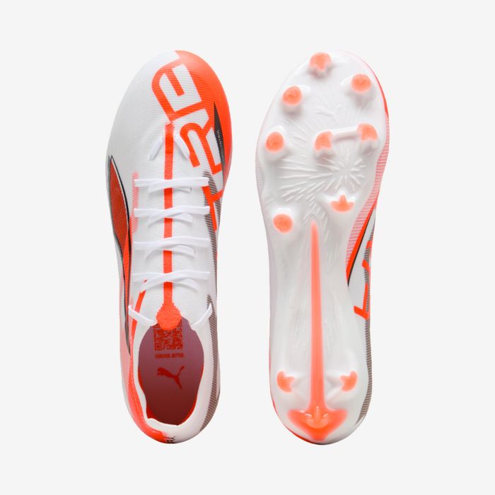 Ghete fotbal Ultra Match Fg/ag Adulți Alb - produs resigilat Decathlon