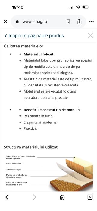 Set mobilier living Absolut