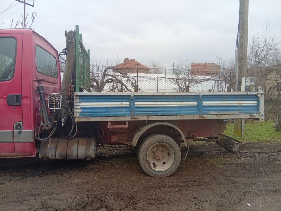 Iveco кран самосвал