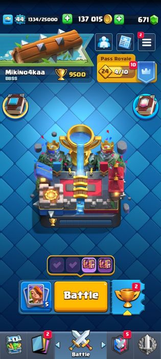 Clash royal аккаунт