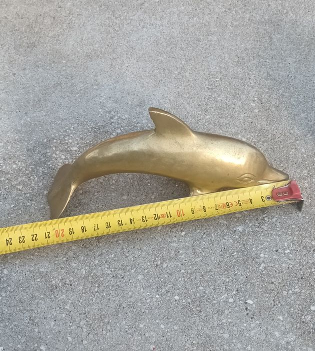 Pereche Delfini din Bronz