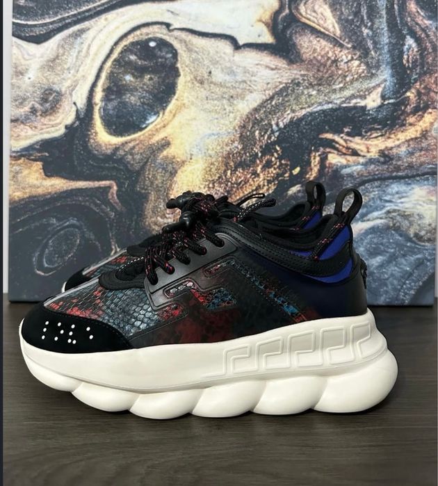 Sneakers versace chain reaction