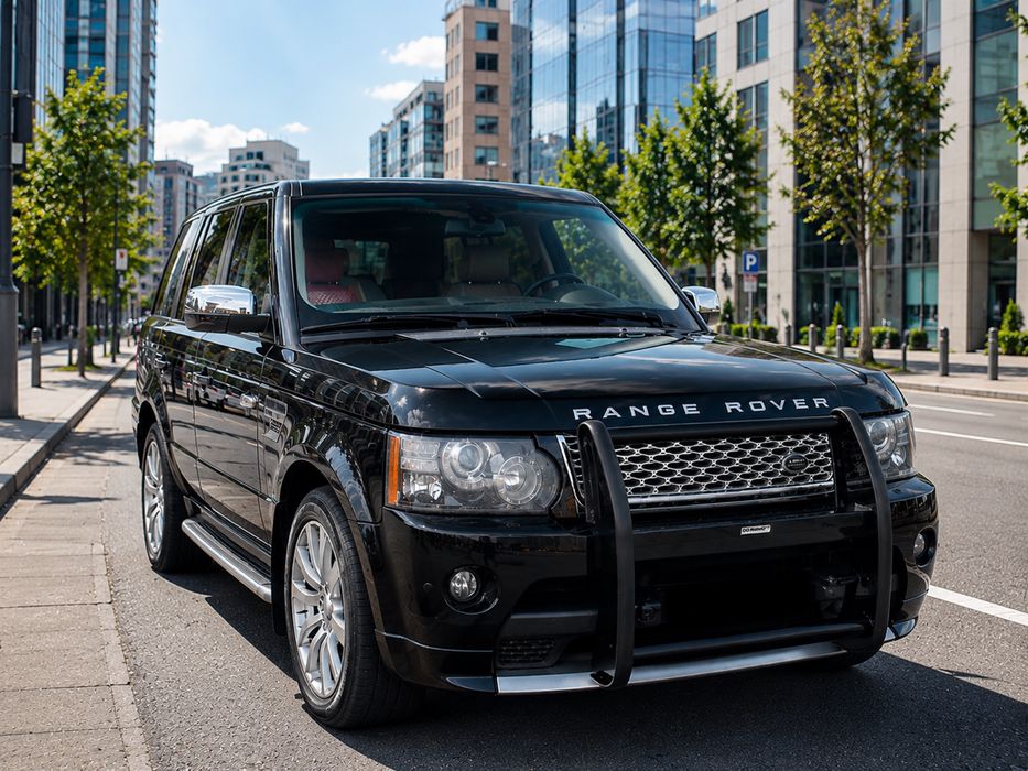 Защита бампера Range Rover Sport Discovery таран