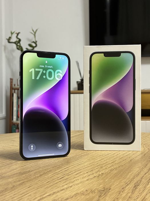 iPhone 14 - 128GB Neverlocked - Cutie - Cablu