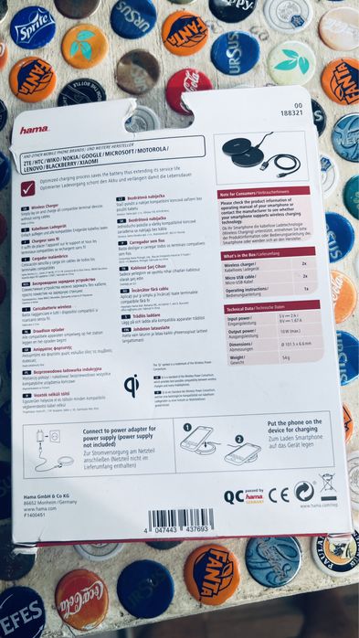 Dublu Incarcator Hama Fast