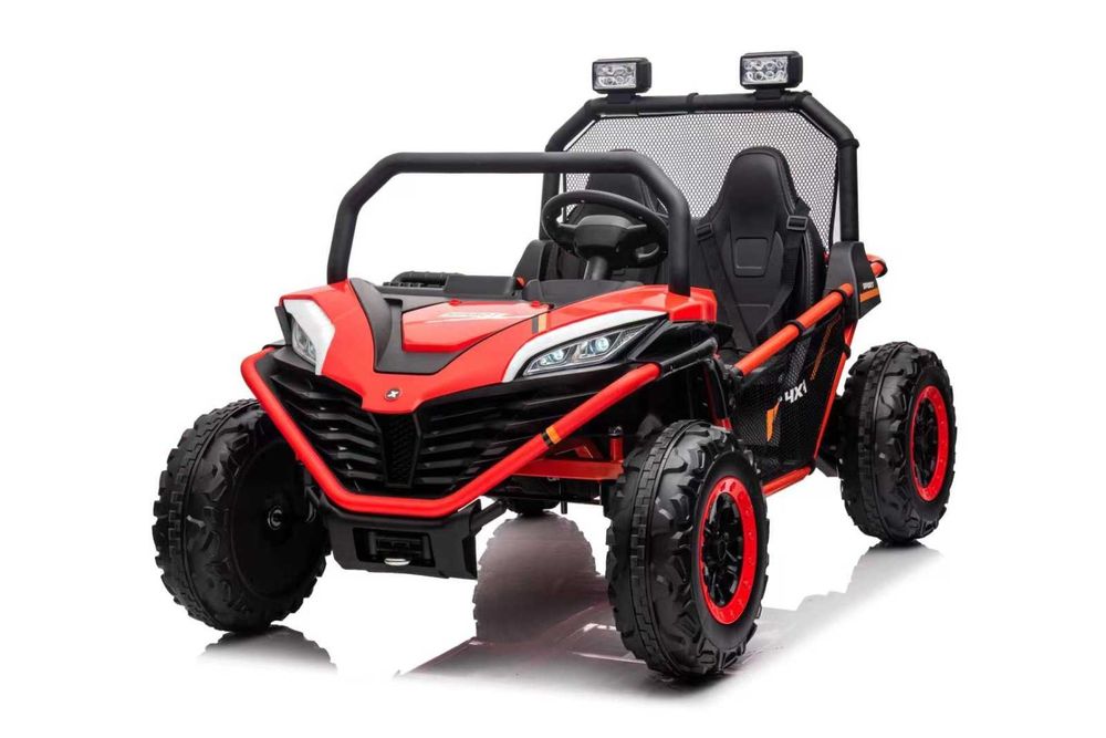 UTV electric pt 2 copii BUGGY SPEED Fast  24V 300W 4x4 (s608) Rosu
