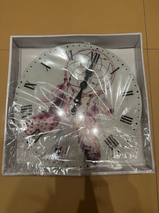 Стенен часовник стънклен