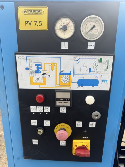 Винтов компресор Parise 5.5 kw