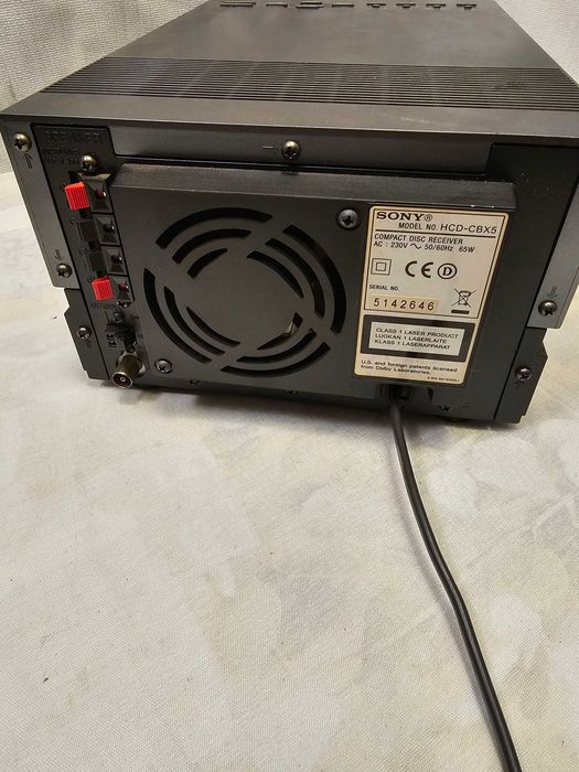 Microsistem audio Sony CMT-BX5 (HCD-BX5) - USB, CD MP3, Tuner
