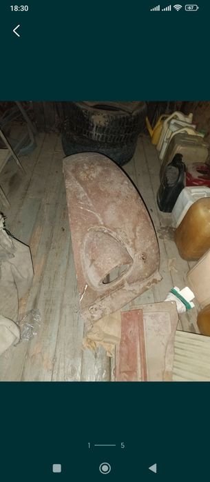 Продам запчасти на газ 69 крыло переднее левое, жабры подкапотныные, ж