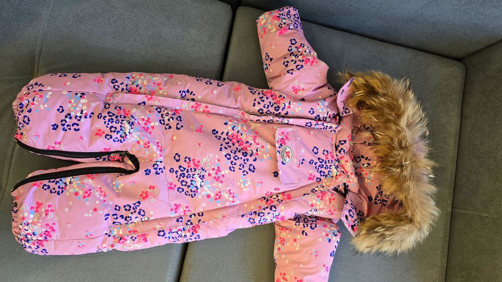 Тёплый комбенизон на девочку...