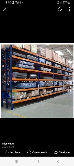 Rafturi metalice profesionale euro paleti