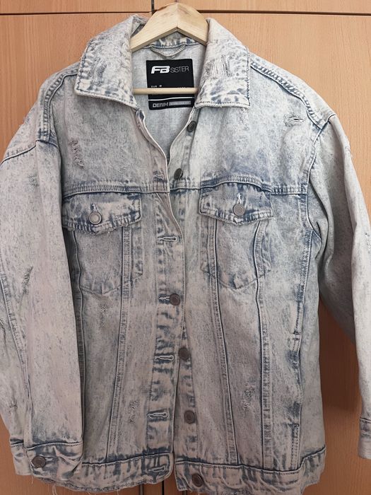 Oversized Дънково яке