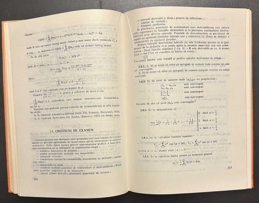 culegere de probleme de algebră şi analiză matematică - Leonte & Nicul